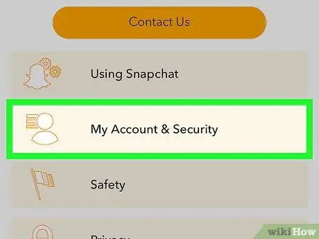 قم بتغيير اسم مستخدم Snapchat الخاص بك الخطوة 5