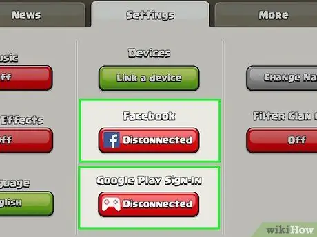 Raskite žaidėją „Clash of Clans“1 veiksme