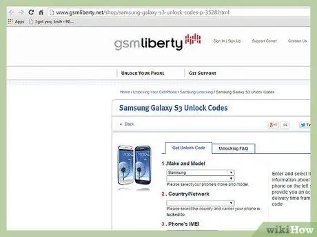 Разблокировка Samsung Galaxy Siii (S3) Шаг 6