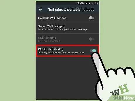 Tether Internet Telefon bimbit ke Laptop Langkah 11