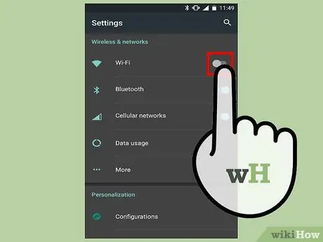 Amarre a Internet do celular em um laptop - Etapa 12