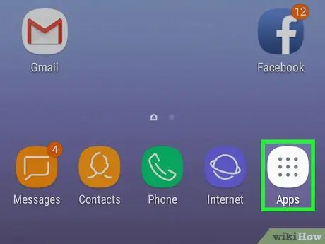 Apps auf Samsung Galaxy ausblenden Schritt 1