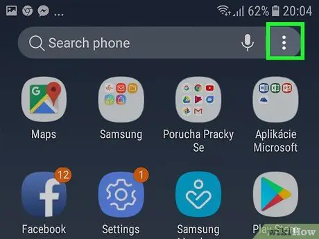 Apps auf Samsung Galaxy ausblenden Schritt 2