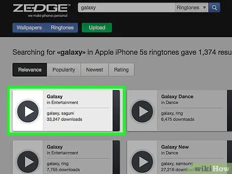 รับเสียงเรียกเข้าฟรีที่ Zedge.com ขั้นตอนที่ 5