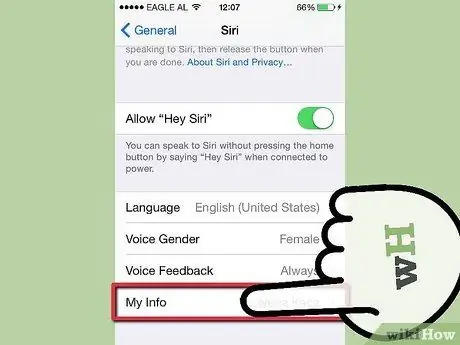 Configureu Siri Pas 4