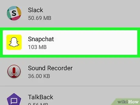 Activeu les notificacions de Snapchat Pas 17