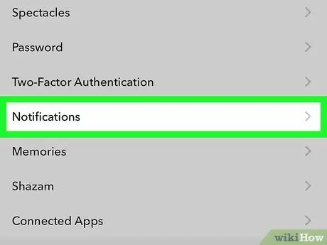 Įjunkite „Snapchat“pranešimus 4 veiksmas
