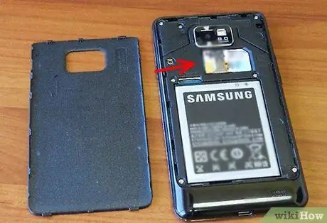 Buka kunci Samsung Galaxy S II (S2) Langkah 5