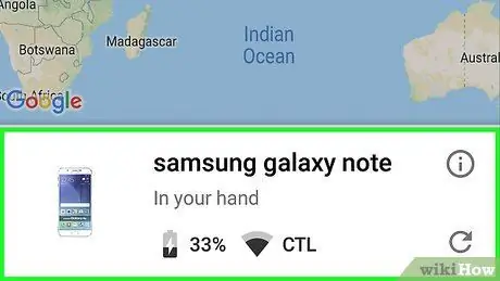 Obnovte heslo Samsung Galaxy Note Krok 3