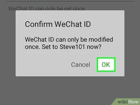 Promijenite svoj WeChat ID Korak 16