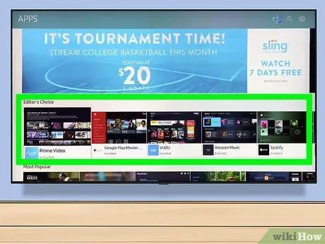 Ajouter des applications à une Smart TV Étape 4