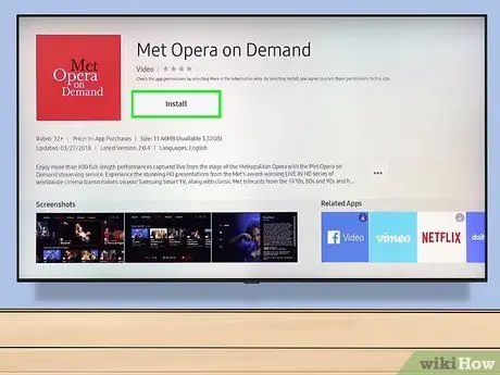 Føj apps til et Smart TV Trin 6