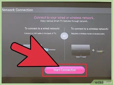 Ikonekta ang isang Samsung TV sa Wireless Internet Hakbang 5