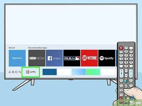 Proqramları Samsung Smart TV -də yükləyin Addım 13