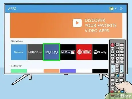 قم بتنزيل التطبيقات على تلفزيون Samsung Smart TV الخطوة 4