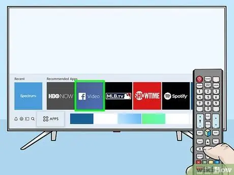 Proqramları Samsung Smart TV -də yükləyin Addım 7