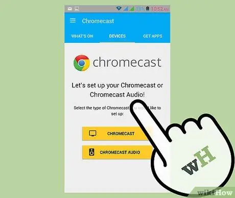 Poništite Chromecast korak 8