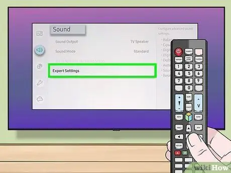 Կարգավորեք ձայնը Samsung Smart TV- ի վրա Քայլ 10