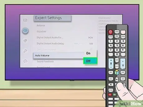 Réglez le volume sur un téléviseur intelligent Samsung Étape 12