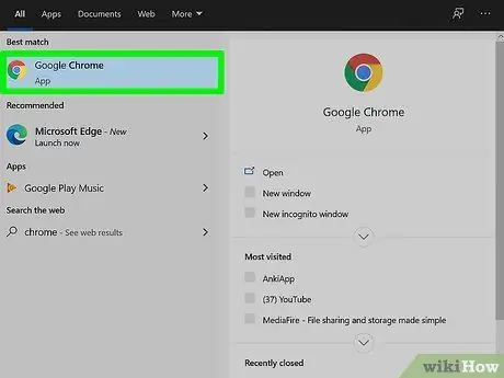 Utiliser Google Chrome sur un téléviseur Étape 3