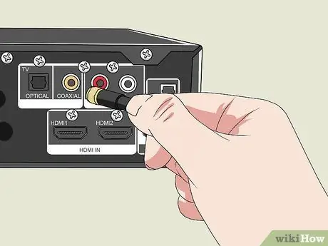 اربط جهاز VCR بجهاز تلفزيون الخطوة 4