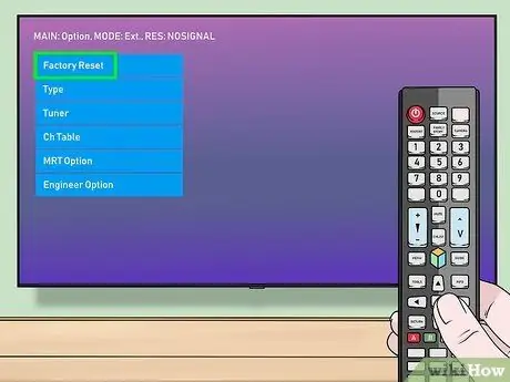 I-reset ang isang Samsung TV Hakbang 13