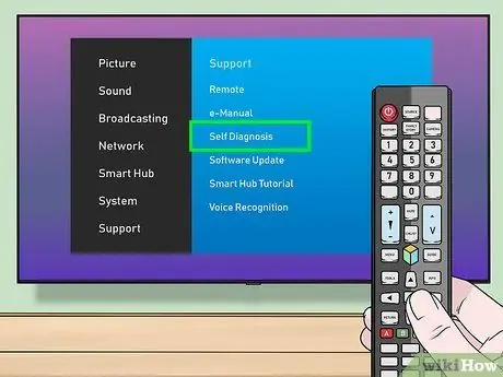 Resetujte televízor Samsung Krok 3