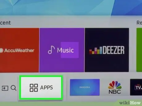 ถอนการติดตั้ง Netflix บน Samsung Smart TV ขั้นตอนที่ 2