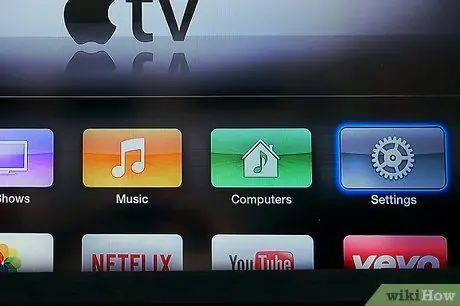 Az Apple TV kikapcsolása 2. lépés