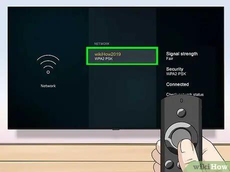 Ühendage Amazon Fire Stick WiFi -ga 5. samm