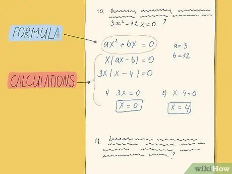 Pasar una prueba de matemáticas Paso 12