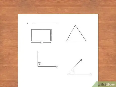 '2 žingsnyje gaukite „A“geometriją