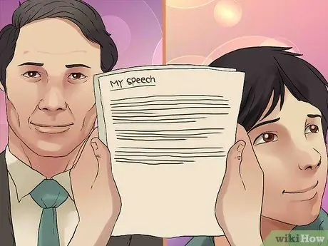 Write a Speech to Get You Elected Step 1