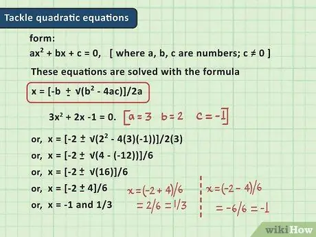 Lær algebra Trin 20