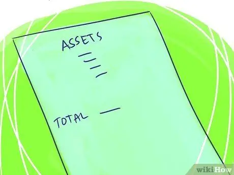 Write a Balance Sheet Step 2