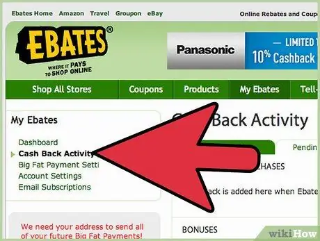 Use Ebates Step 9