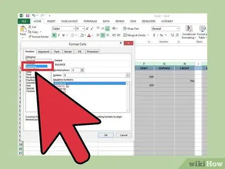 Microsoft Excel Adım 10 ile Basit Bir Çek Defteri Kaydı Oluşturun