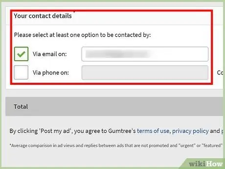 مرحله 13 آگهی را در Gumtree قرار دهید