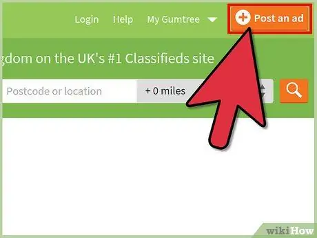 Inserisci un annuncio su Gumtree Passaggio 2