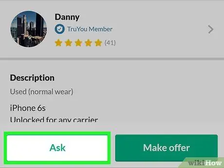 Undvik bedrägerier på OfferUp på Android Steg 3