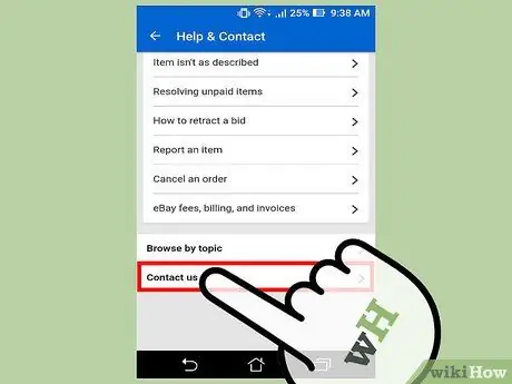 Επικοινωνήστε με το eBay Βήμα 11