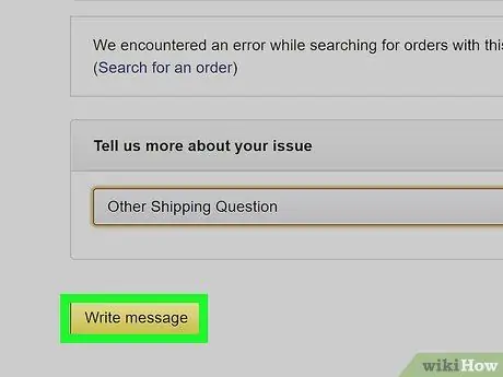 Επικοινωνήστε με έναν πωλητή στο Amazon Βήμα 7