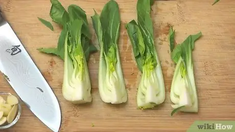 Cook Bok Choy Step 1