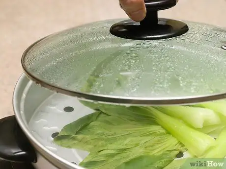 Virėjas Bok Choy 7 žingsnis