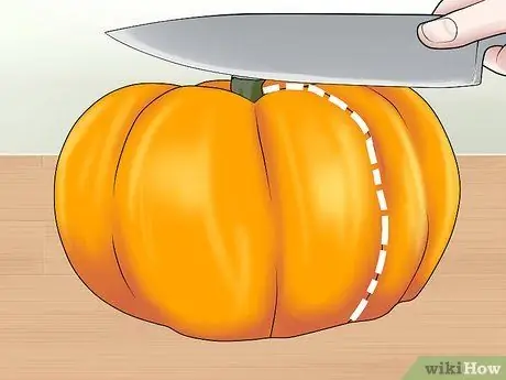 Cut a Pumpkin Step 1