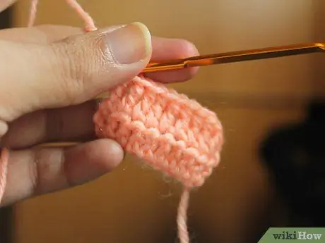 Booties Bayi Crochet Langkah 4