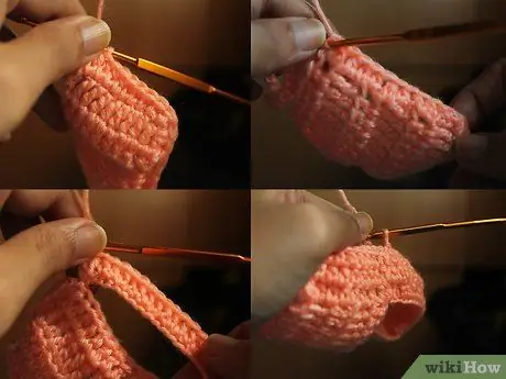 Crochet শিশুর বুটিজ ধাপ 6