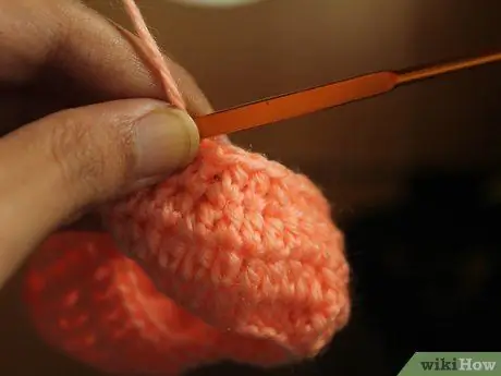 Crochet শিশুর বুটিজ ধাপ 7