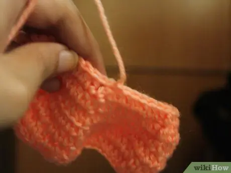 Crochet শিশুর বুটিজ ধাপ 8