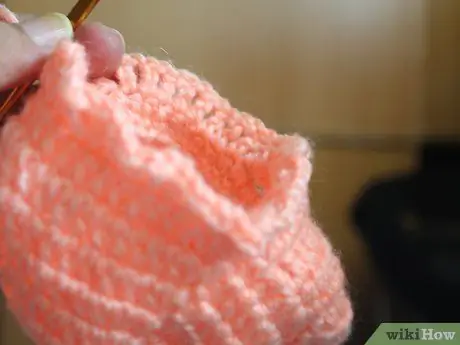 Crochet শিশুর বুটিজ ধাপ 9